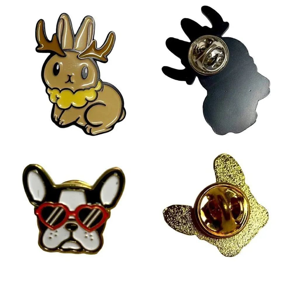 NWOT Jackalope & Bulldog set of Enamel Pins ‼️Free w/2+ item bundle purchase‼️